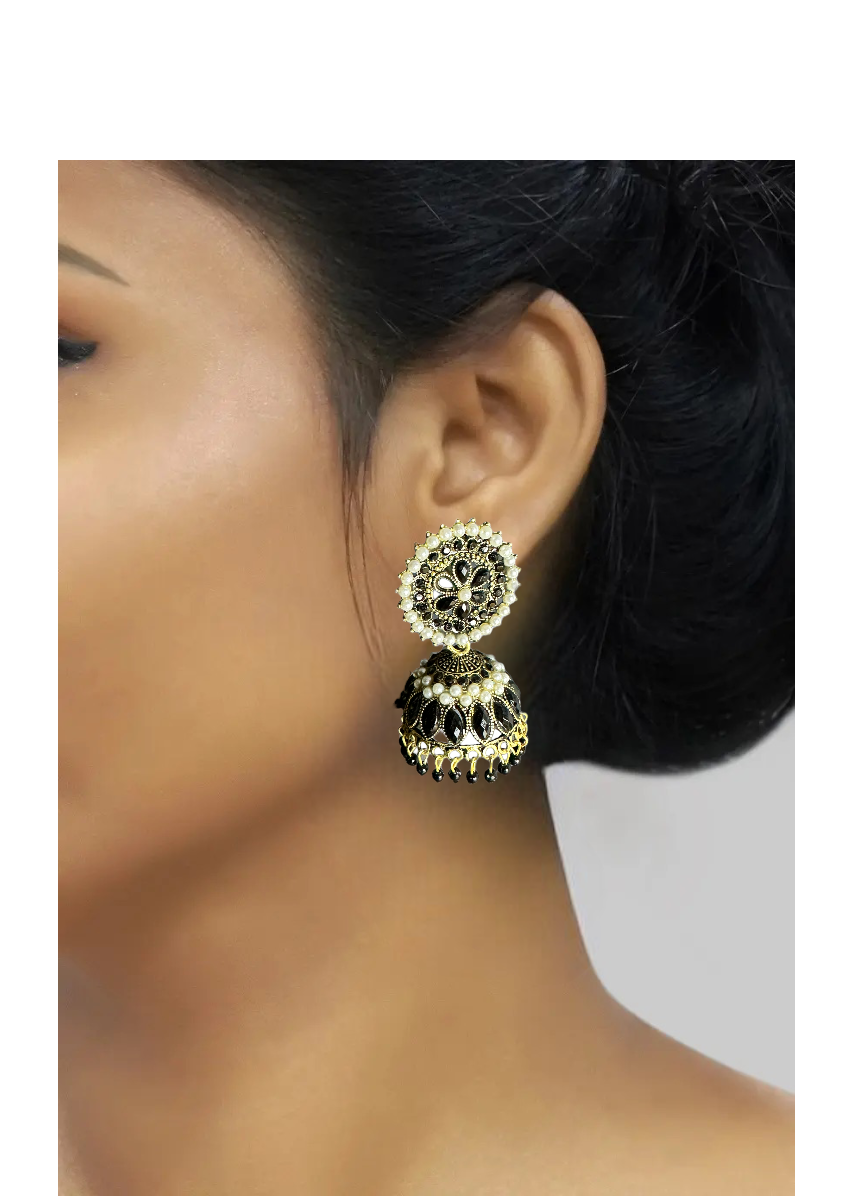 Indian Jhumka earrings