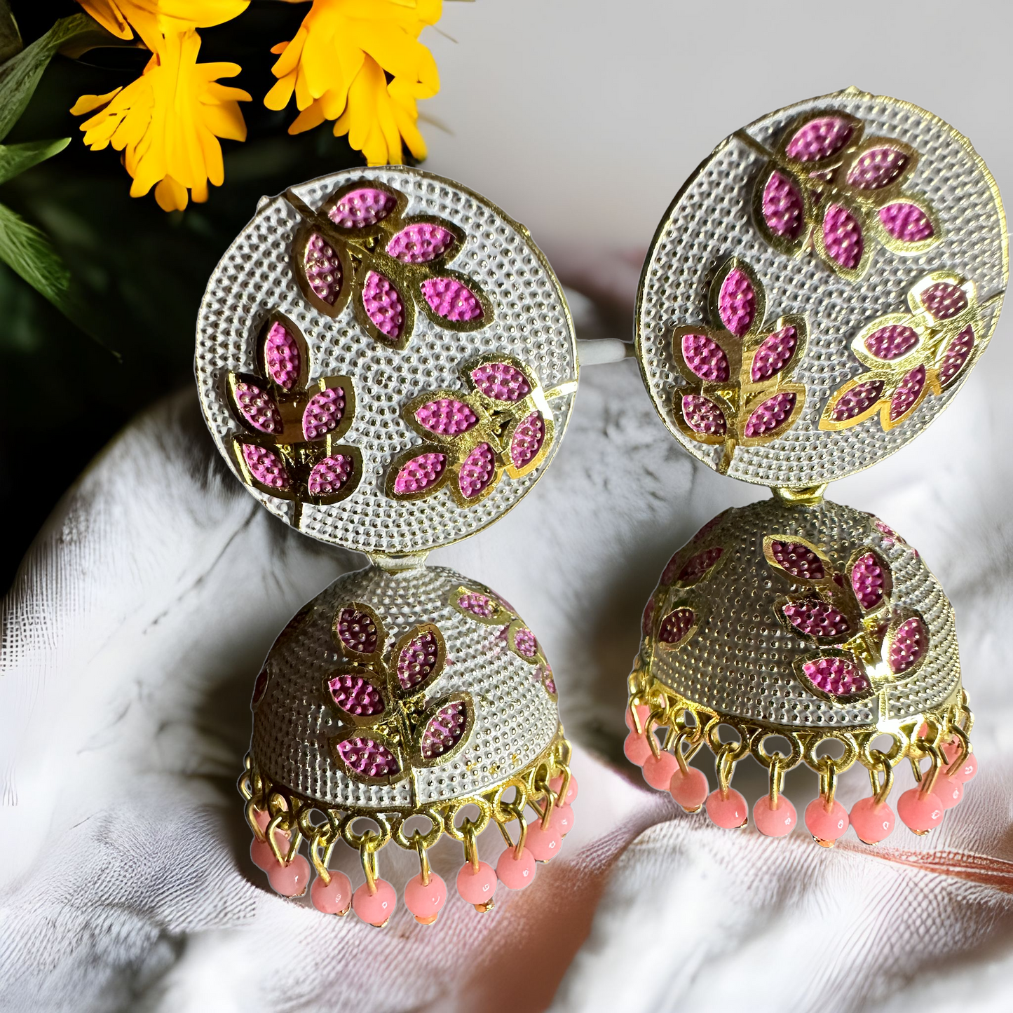 Indian Jhumka earrings