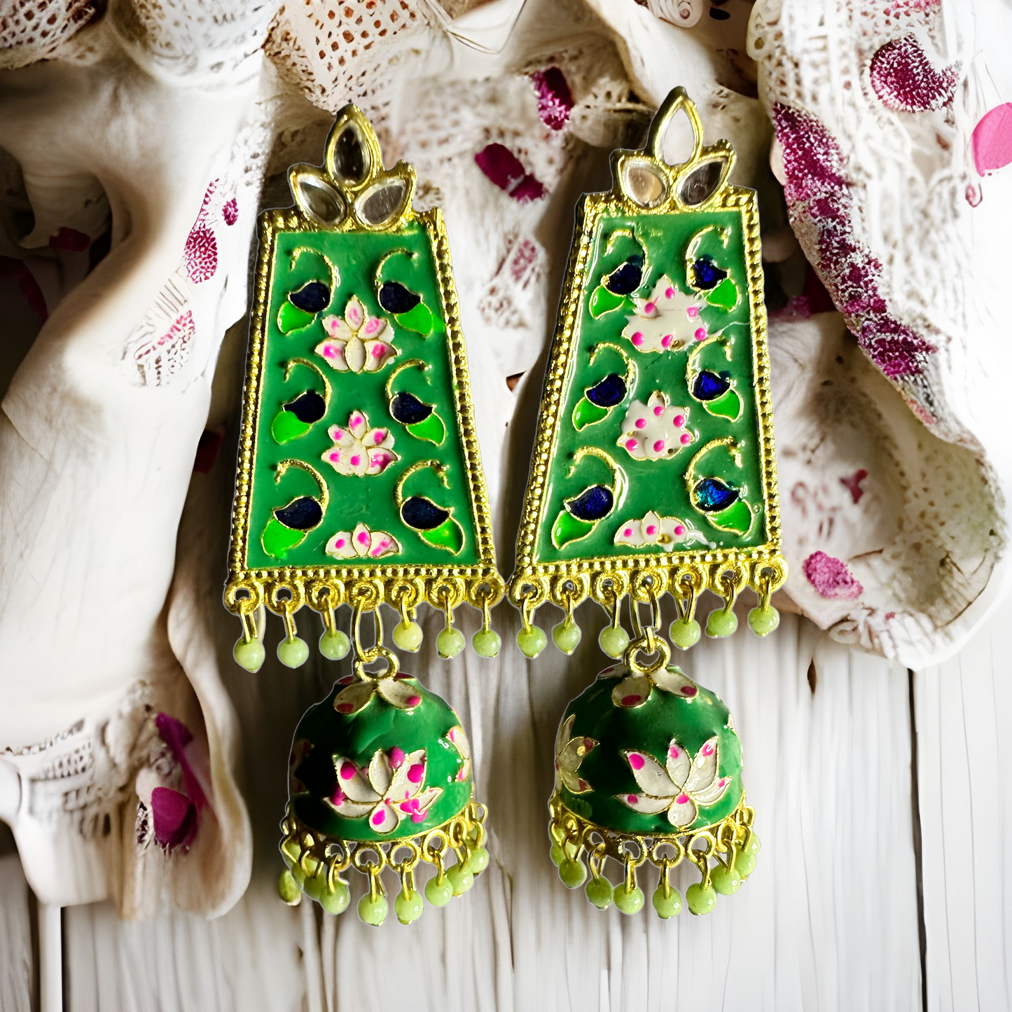 Indian Earrings- Vintage