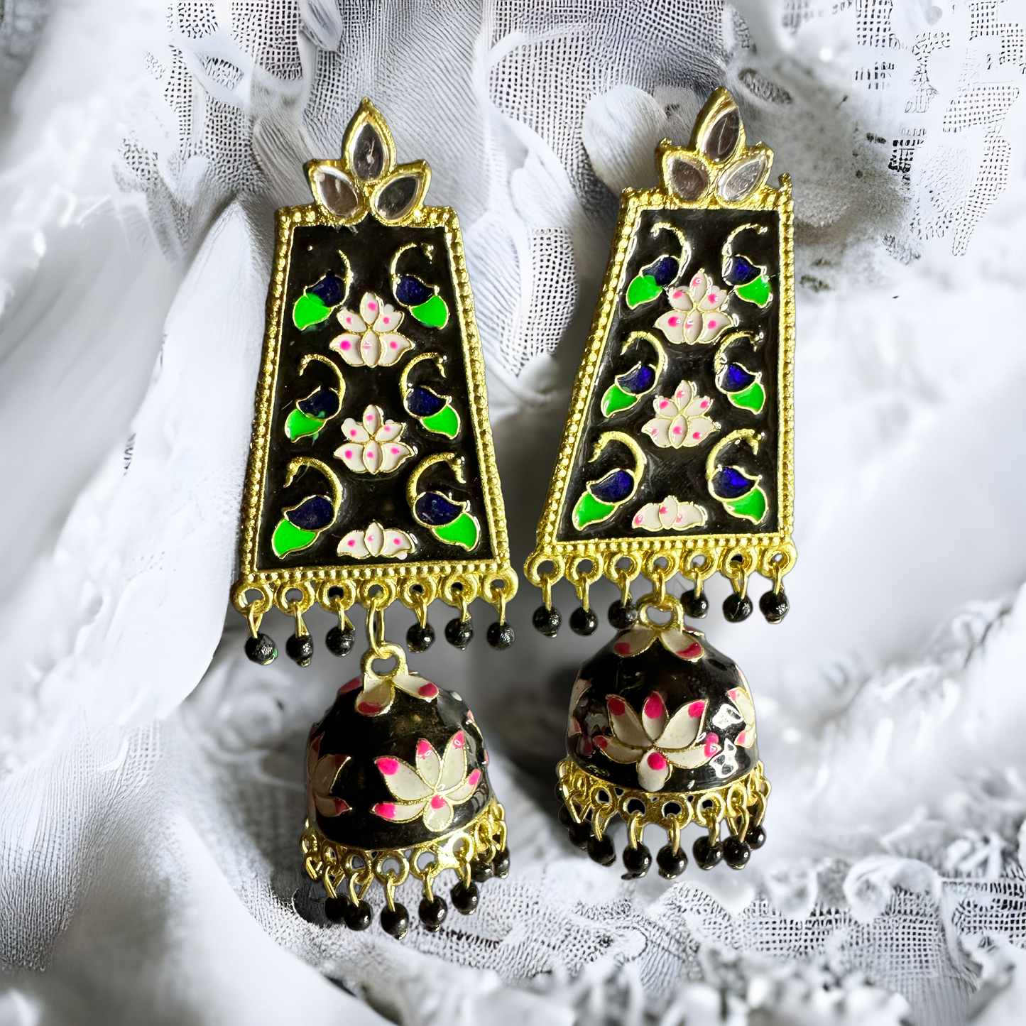 Indian Earrings- Vintage