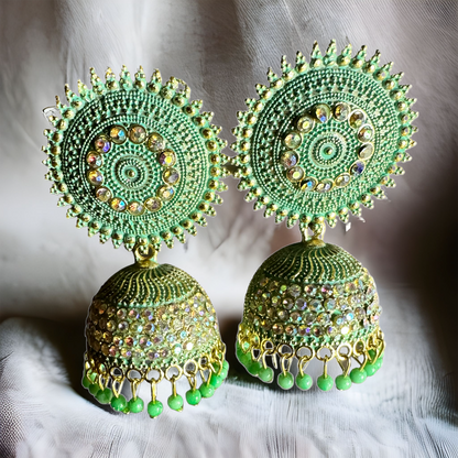 Indian Jhumka earrings